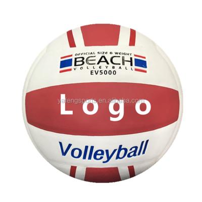 China Volleyball Playing Volleyball Soft Laminated PU Volleyball Ball Wholesale For Beach Training for sale