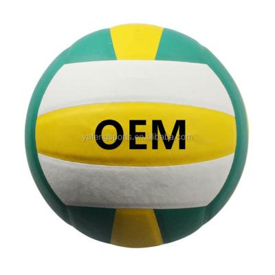 China Volleyball Playing Volleyball Soft Laminated PU Volleyball Ball Wholesale For Beach Training for sale