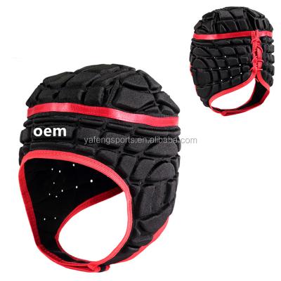 China Outdoor sports bumping soccer goalkeeper helmet rugby wheel skating hat for sale