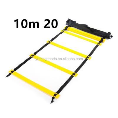 China Football Traning 10m, 20 Sections, 20 Rungs Soccer Sports Training Agility Ladder for sale