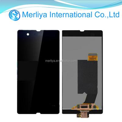 China OEM Black Digitizer + LCD Display Screen For Sony Xperia Z L36h With Perfect Frame For Phone for sale