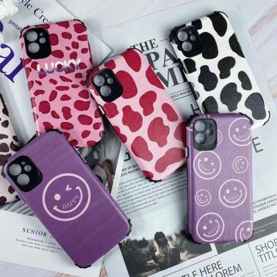 China Comfortable Factory Direct TPU+PU Mobile Phone Case Covers For iPhone 11 12 for sale