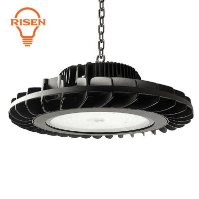 China IP65 IK08 Warehouse UFO Led High Bay Light 200W Warehouse Lighting Fixture for sale