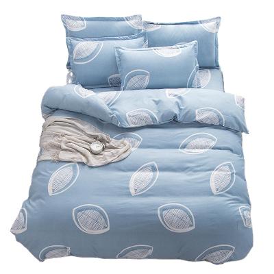 China Nondisposable 100% Printed Custom Home Bedding Microfiber 120GSM Duvet Cover With Bed Sheets And Adult Bedding Set for sale