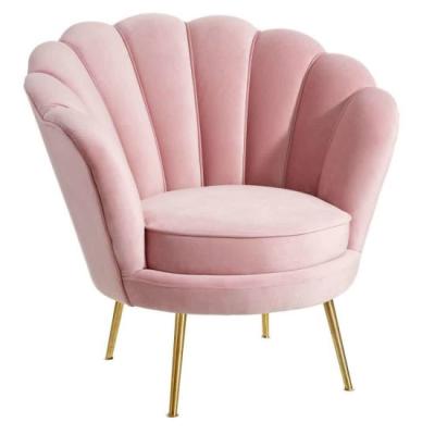 China OEM 2021 High Quality Luxury Modern Metal Legs Dining Chair Tufted Modern Velvet Leather Dining Chair for sale