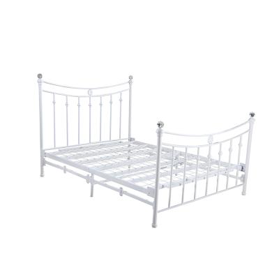 China Luxury Modern Bedroom Furniture OEM King Beds Iron Double Bed Design for sale