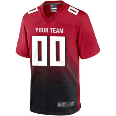 China Antibacterial Mens Womens Atlanta Team Game Football Jerseys For Custom Kids for sale