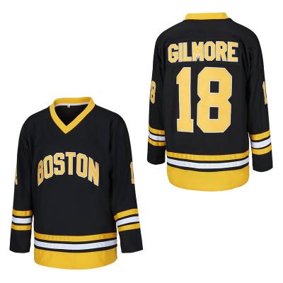 China Shirts & from above & Jerseys Wholesale Black Happy Gilmore 18 College Hockey Retro Tank Top For Men Women Youth for sale