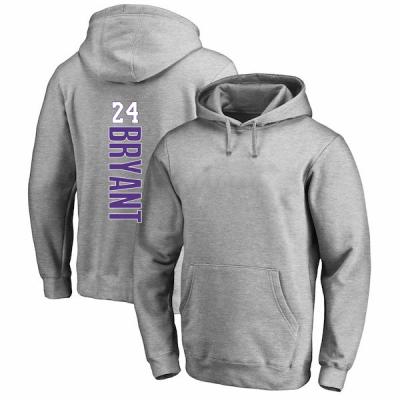 China Wordmark 24 Bryant Unisex Team Club Basketball Anti-wrinkle Sports Circles Pullover Striped Fleece Hoodie for sale