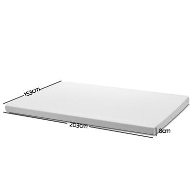 China Mordern Queen Size Memory Foam Mattress Topper for sale