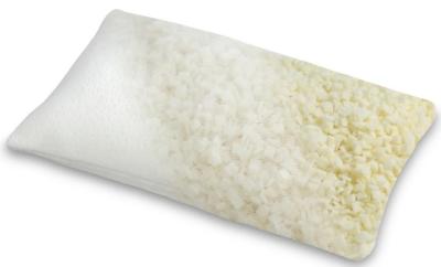 China snore shredded memory foam pillow / shred foam pillow / chip foam pillow for sale