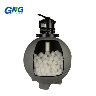 China Remove impurities from swimming pool polyester fiber ball filter media for swimming pool filter ball for sale