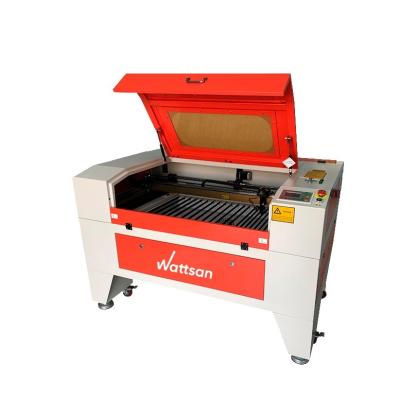 China Water Cooled Wattsan 2022 Hot Sale 6090LT 80W 100W Environmentally Friendly CO2 Laser Engraving Machines for sale