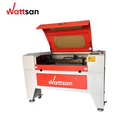 China Wattsan laser engraving 6090 1080 1290 1610 co2 laser engraving machines for sale for sale