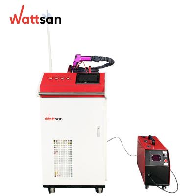 China Building Material Stores Wattsan 2022 Hot Sale Handheld Laser Welder LASER-WELD-Q1000 for Welding Steel Aluminum Brass for sale