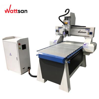 China Building material stores Wattsan A1-6090 1.5kw 2.2kw xyz 3 axis cnc wood milling machine with DSP for sale