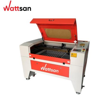 China Laser Engraving Wattsan 80w 100w 130w 6090LT CO2 Engraving Machine Laser For Wood Plastic for sale