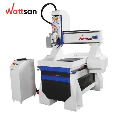 China Building Material Stores Wattsan M1-6090 2.2kw CNC Router Woodworking Deep Engraving Machine for sale