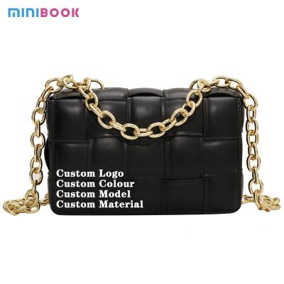 China Fashion Minibook Small Cross Shoulder Squares Chain Bag, Women PU Leather Messenger Bags, Cross - Body Backpack Shoulder Bag for sale