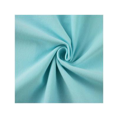 China Durable Shrink-Resistant Using Low Price Apparel Material Cotton Knit Plain Jersey Fabric for sale