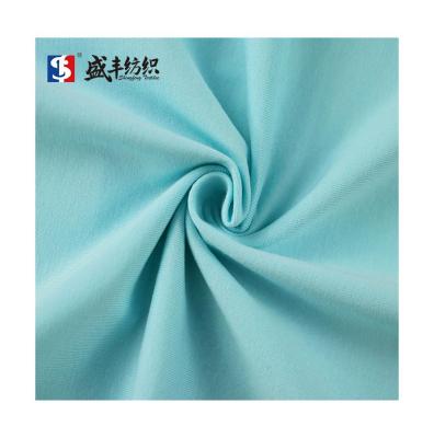 China Factory Wholesale Hot Selling Shrink-Resistant Jersey Cotton , Jersey Black 95% Cotton 5% Elastane Fabric for sale