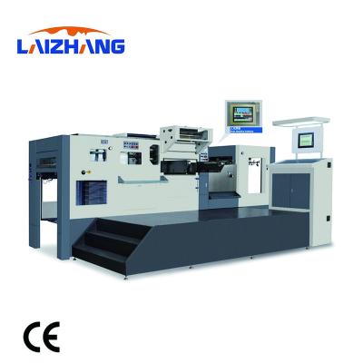 China Factory Laizhang 1050 Die-Cutting Stamping Machine Automatic Foil Stamping Machine And for sale