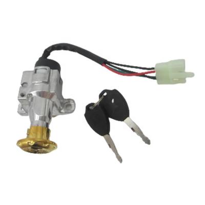 China Hot Selling Alumium alloy+Copper Motorcycle Parts Ignition Switch, Motorcycle Ignition Key Switch for sale