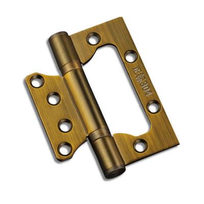 China European Standard Modern Stainless Steel Hinges 4 Inch Flat Head Double Butterfly Stainless Steel Open Door Hinges for sale