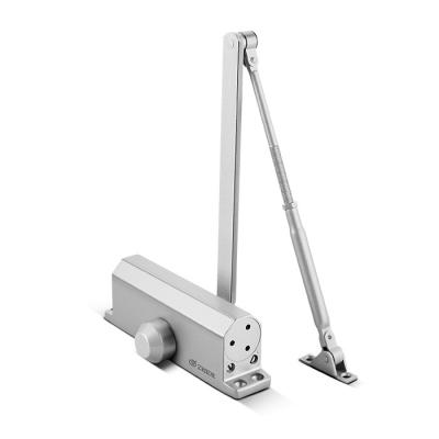 China Modern CE Certified 180 Degree Aluminum Automatic Soft Opening Narrow Hydraulic Door Closer For Fire Doors for sale