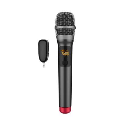 China Live Headphone Microphone UHF Frequency Meeting Wireless Microphone Mini USB Karaoke Studio Recording Condenser Dynamic Microphone MIC for sale