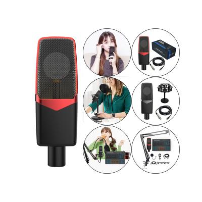 China Headset Microphone Moinm Current Live Broadcasting Studio Recording Desktop bm-700 Condenser Microphone For Singing for sale