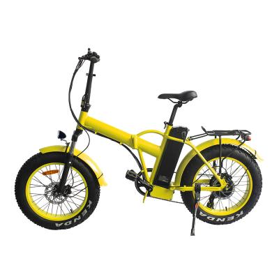 China 36V 350W/48V 500W Rear Motor Standard Hot Selling Brushless Foldable Electric Bicycle for sale