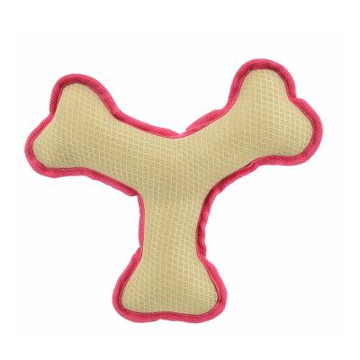 China 2021 Popular Amazon Squeaky Bone Dog Shape Dog Toys Chew Pet Toy for sale