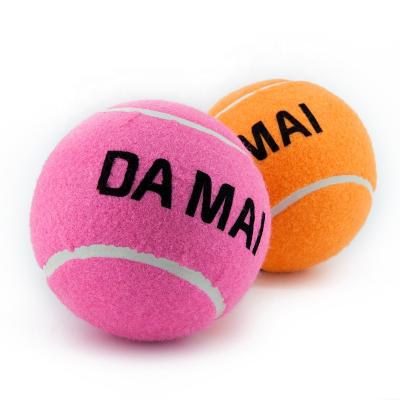 China 5inch tennis ball with soccer ball print felt material 5