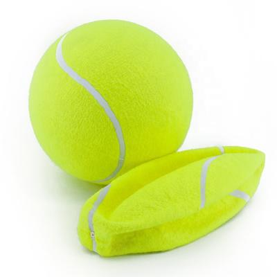 China Toys Or Promotion Size 9.5 Inch Large Inflatable Tennis Ball for sale