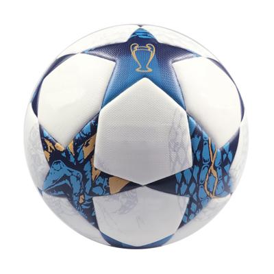 China Custom Leather Wear-Resisting Laminated Pvc Soccer Ball for sale