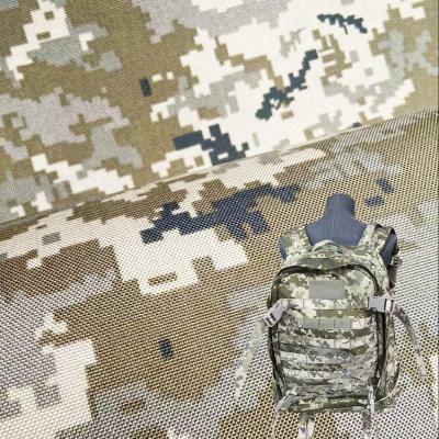 China Ukraine Waterproof Nylon Battlefield Fabric Backpack Combat Camouflage 1000D Cordura IRR for sale