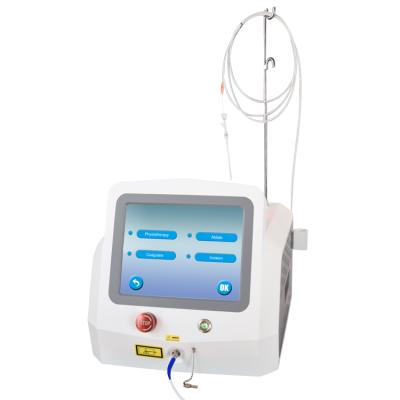 China New Invention 2020 Medical PLDD Laser Diode For Disc Decompression Class IV Minimal-invasive pldd laser 980nm+1470nm 41*31*27cm for sale