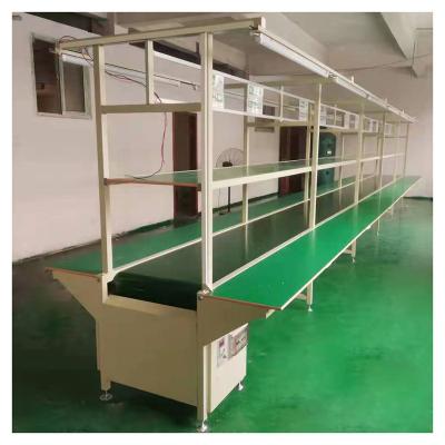 China Small Material Hot Sale Aluminum Sheet Conveyor Belt Systems Small Transimission Production Lines for sale