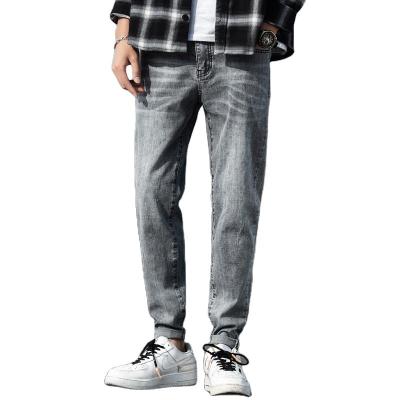 China Good quality men's long pants stretch skinny men's breathable jeans for wholesale for sale