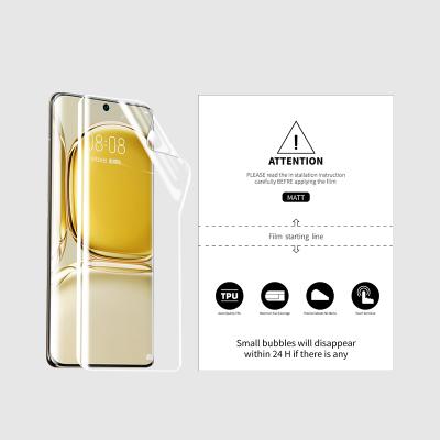 China Aint-Matt Fingerprint High Quality Anti-Glare JJT TPU Dustproof All Universal Mobile Phone Screen Protector for sale