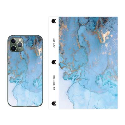 China universal anti-scratch marble grain mobile phone sticker back sheet protective film materials for sale