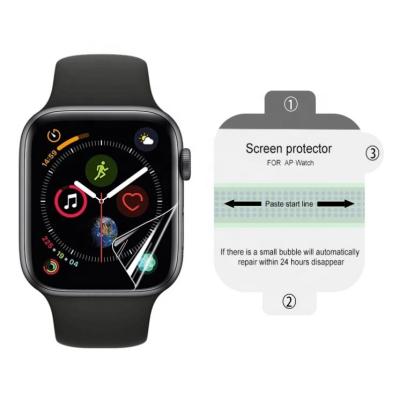 China Anti-scratch Watch Screen Protector TPU Guard Screen Protector Auto Repair Smart Watch Protective Film for sale