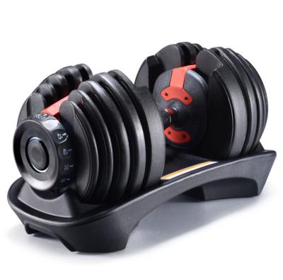 China Best Selling Universal Adjustable Fitness Equipment Weight Dumbbell 24kg Set for sale