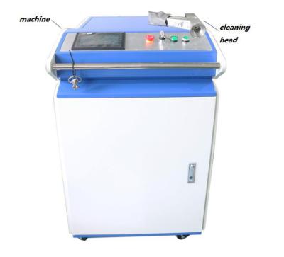 China Metal Laser Cleaning 2000W Max Portable Laser Cleaning Machine Rust Removal for sale