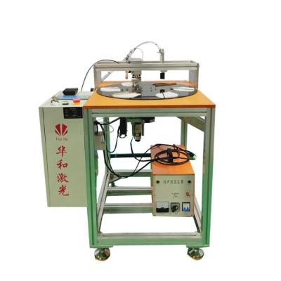 China Mask Factory High Capacity Disposable Machine Maker Machine Six-station Edge Rotary Molding Press Plastic for sale