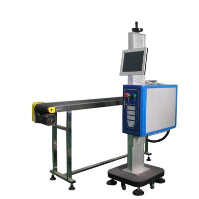 China Good Quality Automated Metal Theft Laser Marking Machine 20W 30W 50W Protective Shell Loading Design Optional for sale