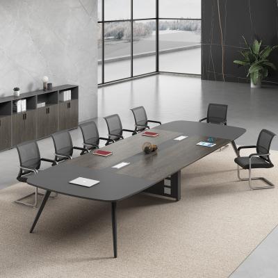 China Modern Meeting Venue Furniture Extendable Steel Frame Conference Table Meeting Desk for sale