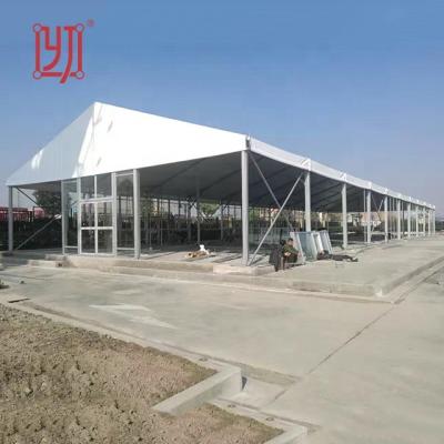 China Wedding Clear Span Commercial Event Trade Show Exhibition Marquee Tent For 150 Guest for sale