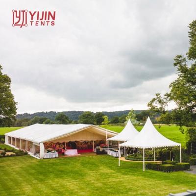 China China Suppliers Custom 20x30m Large Permanent Party Hot Sale Wedding Tent With Logo for sale